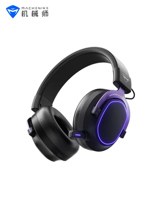 Machenike Беспроводная гарнитура игровая GX30 Pro Midnight, черный, фото 2