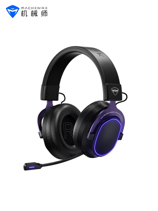 Machenike Беспроводная гарнитура игровая GX30 Pro Midnight, черный, фото 3
