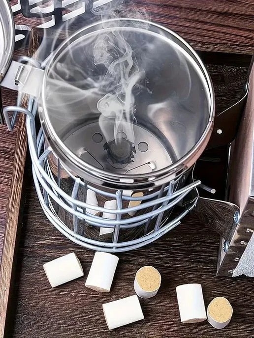Bee Smokes Craft 1 уп. Топливо для дымаря лечебное (2 гр*54), 2 г, фото 3