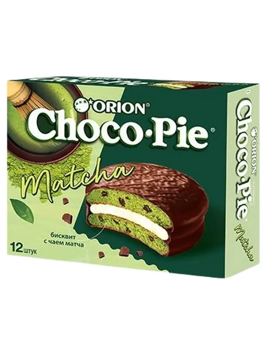Orion Matcha Орион Чоко Пай Матча 360 гр.