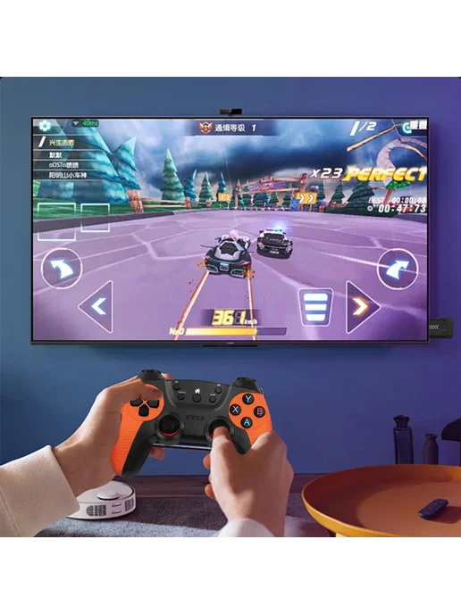Консоль для ТВ 4K HDMI без проводов 128ГБ 35000 игр для теле, 128 ГБ