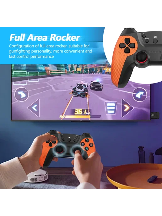 Консоль для ТВ 4K HDMI без проводов 128ГБ 35000 игр для теле, 128 ГБ, фото 6