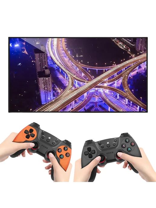 Консоль для ТВ 4K HDMI без проводов 128ГБ 35000 игр для теле, 128 ГБ, фото 8