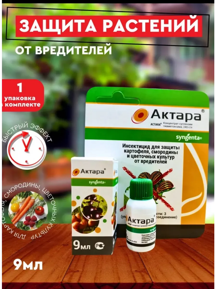 Актара для растений защита от вредителей