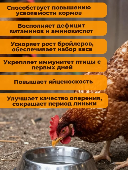 Абиотоник витамины для кур и других животных 50 мл -1 шт, 50 мл, 1 шт, фото 2