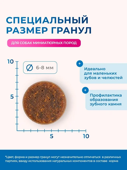 Сухой корм MONGE Монж для собак, мелкие, лосось, 2,5 кг, фото 4