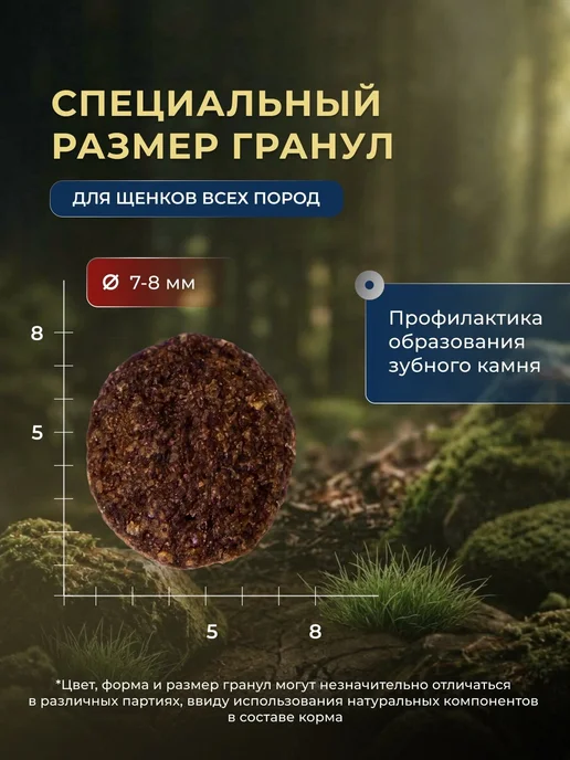 Сухой корм MONGE Монж Оленя для собак, щенки, 2,5 кг, фото 4
