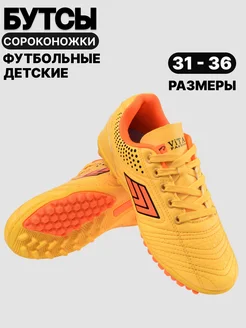 Бутсы футбольные сороконожки