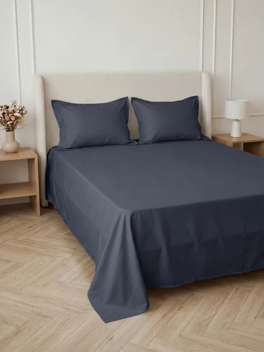 Feresa hygge Простыня классическая сатин 240х260 ОЛАНД, 240x260, фото 2