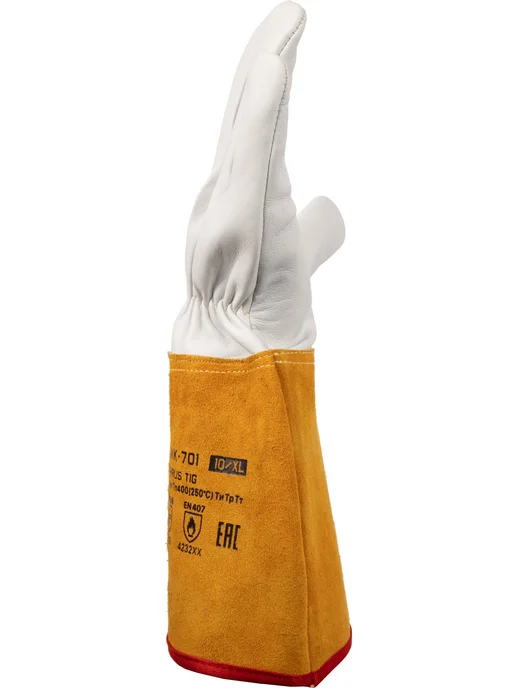 JETA SAFETY Краги сварщика защитные JWK-701, коричневый, фото 3