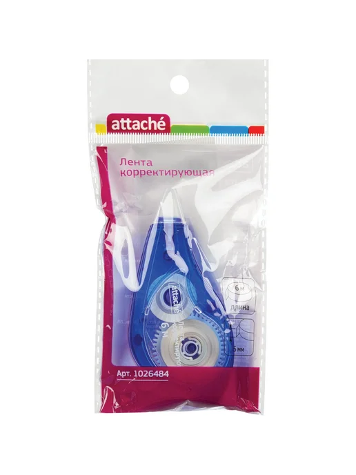 Attache Корректирующая лента 5 мм x 6 м морозостойкая, 6 м, фото 8