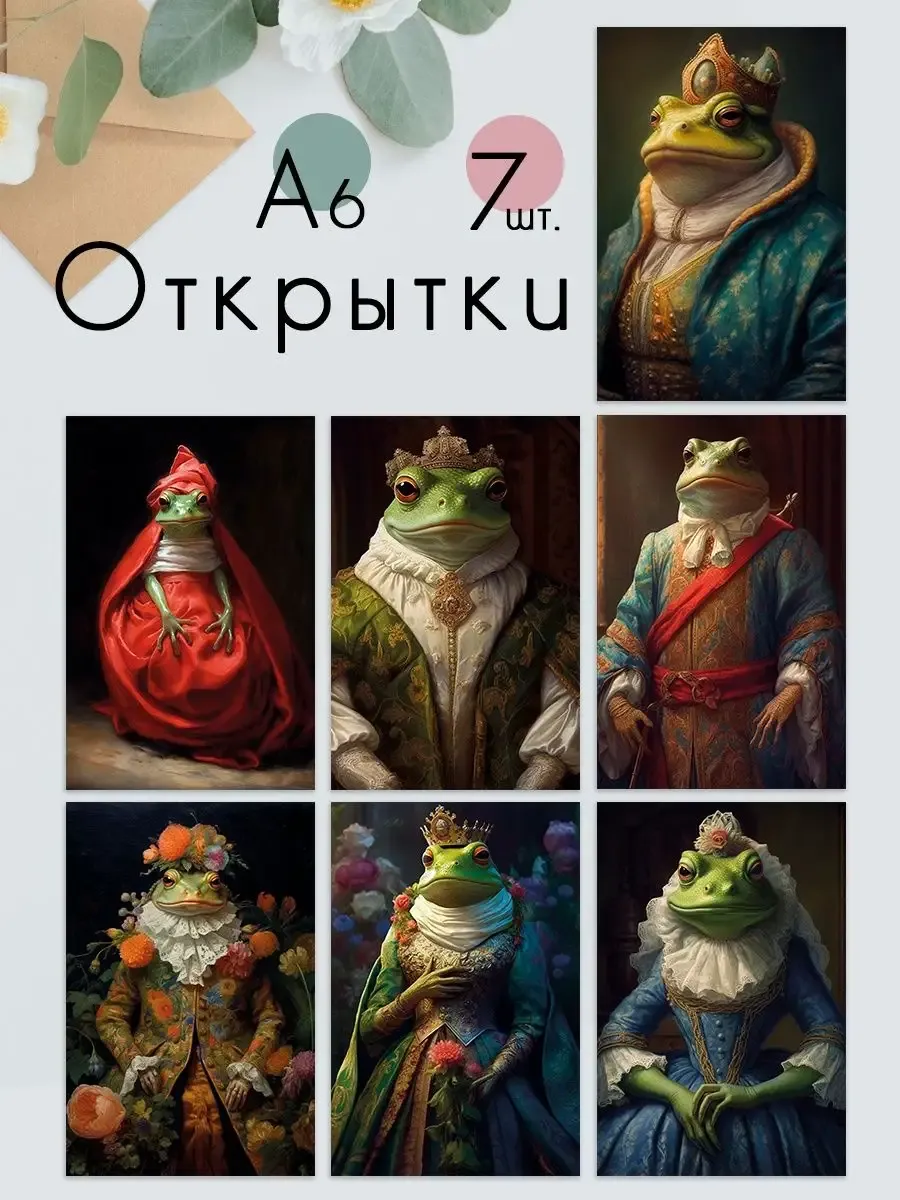 Почтовые открытки для посткроссинга набор