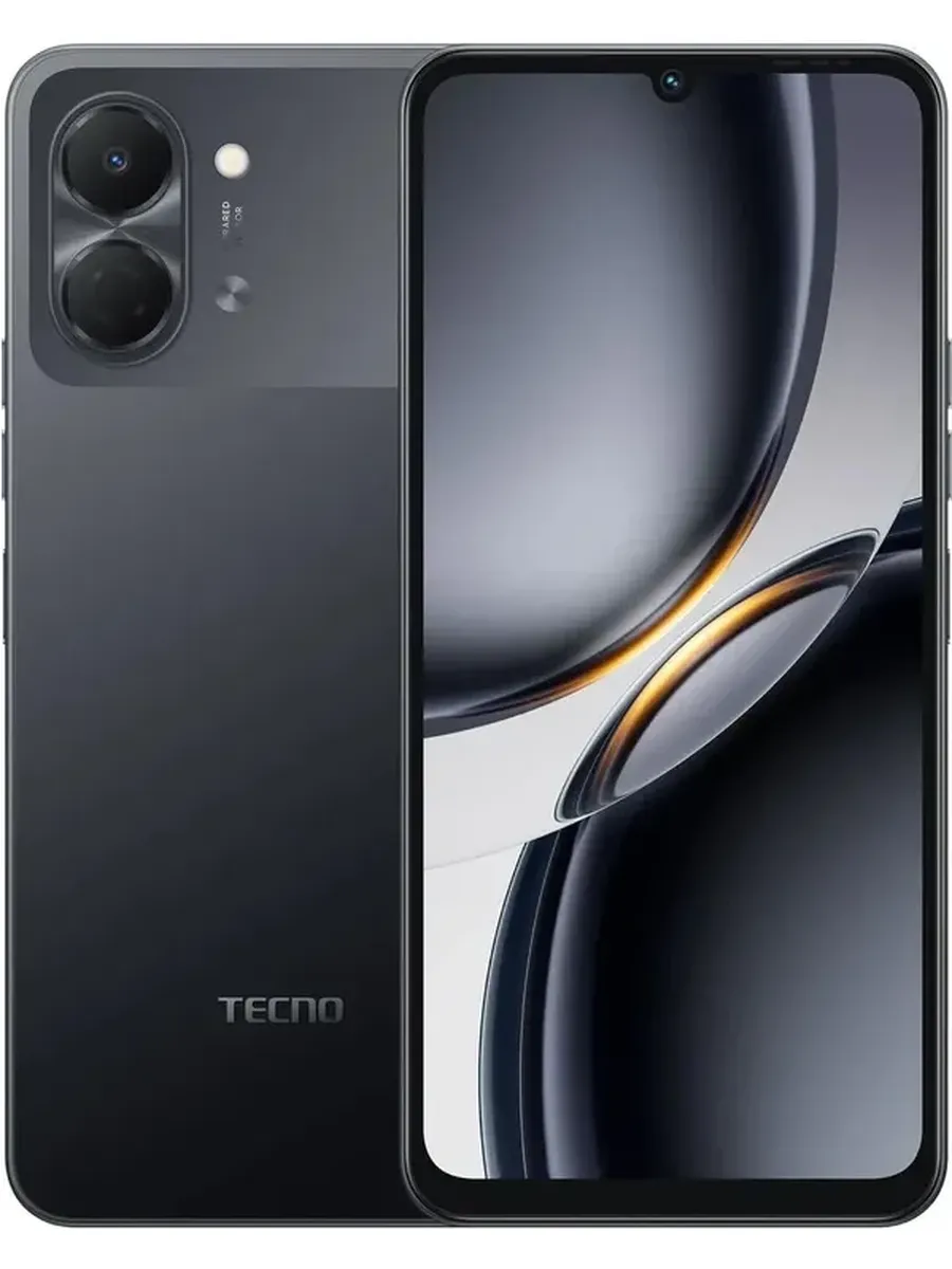 TECNO Смартфон Spark Go 3 4 128Gb черный