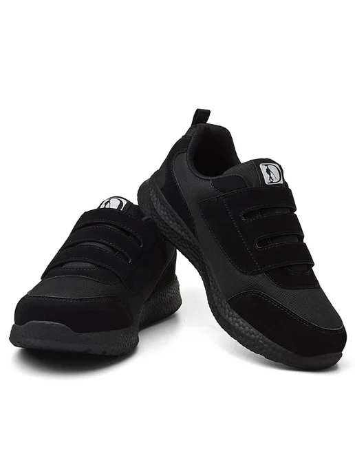 Диабетические Туфли без шнурка ортопедические, anti-slip (Че, черный, фото 5