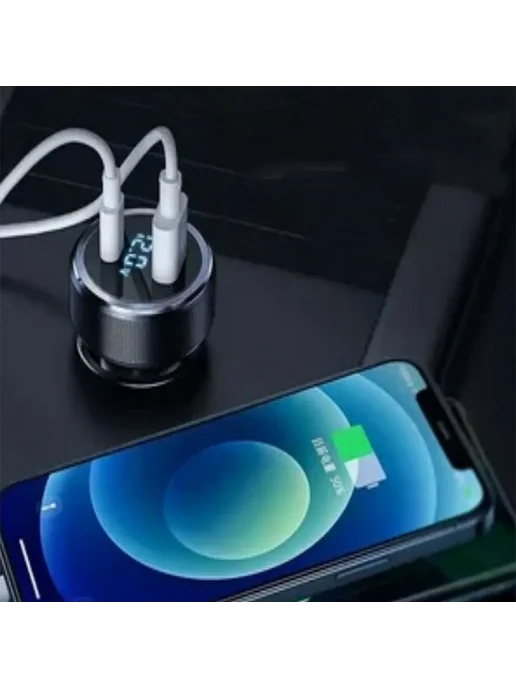 PodarkinDom Автомобильная зарядка с портами USB + PD20W, вариант, фото 6