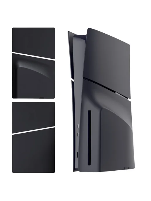 Замена панели для PS5 Slim Disc, черная, черный, фото 5