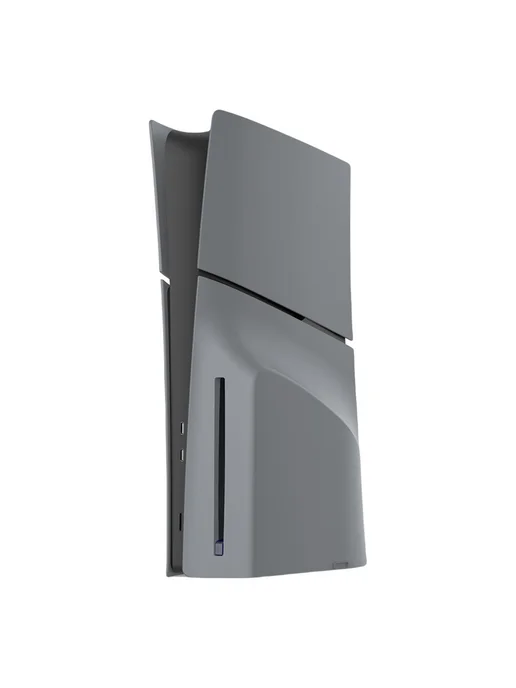 Запасная накладка PS5 Slim Disc для консоли, серебро, серебристый, фото 3
