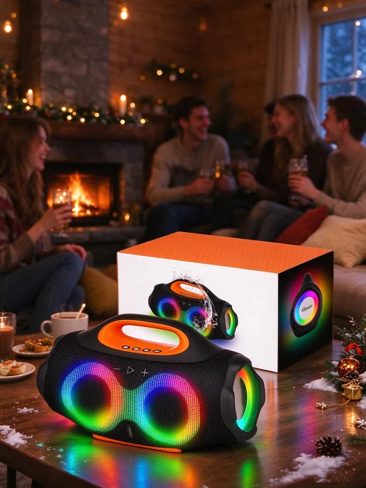 Колонка беспроводная bluetooth музыкальная, вариант, фото 2