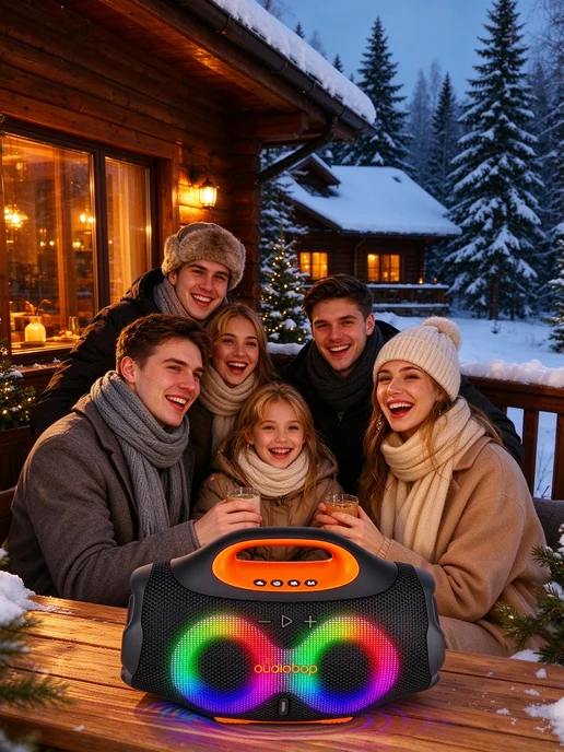Колонка беспроводная bluetooth музыкальная, вариант, фото 6