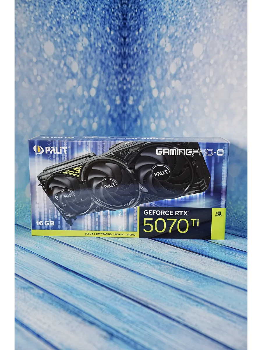 Palit Видеокарта GeForce RTX 5070 Ti GamingPro-S