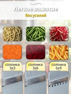 Овощерезка ручная многофункциональная, слайсер
