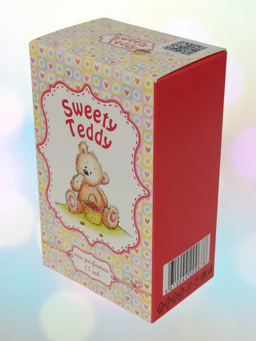 Нет бренда Душистая вода для девочек Teddy Swetty, 15 мл, 15 мл, фото 7
