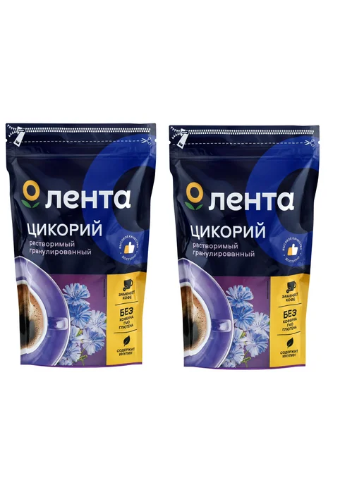 лента Цикорий растворимый гранулированный 150 г, 150 г, в упаковке 360 г