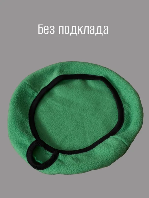 КАРНАВАЛОФФ Берет Пограничник флис зелёный, дет, зеленый, фото 5