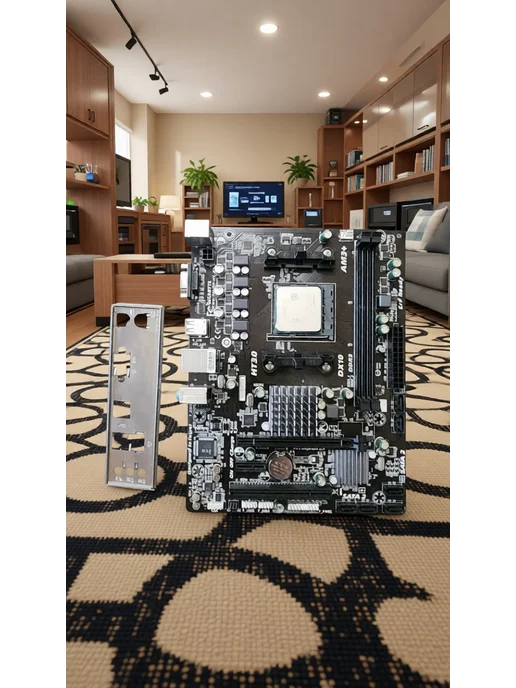 Материнская плата Gigabyte 78LMT, процессор AMD FX 4300, вариант