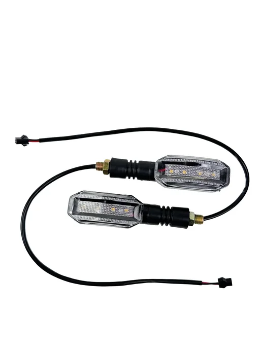 KUGOO Поворотник для EC 02 Pro EC 03 (комплект), черный, фото 8