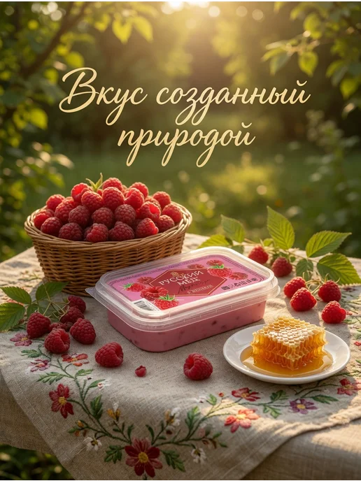 MEDOLUBOV Медовое суфле Русский мед с Малиной 200гр, 200 г, фото 7