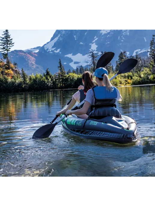Intex Весло алюминиевое 218 см (69629) Collapsible Kayak, черный, фото 5