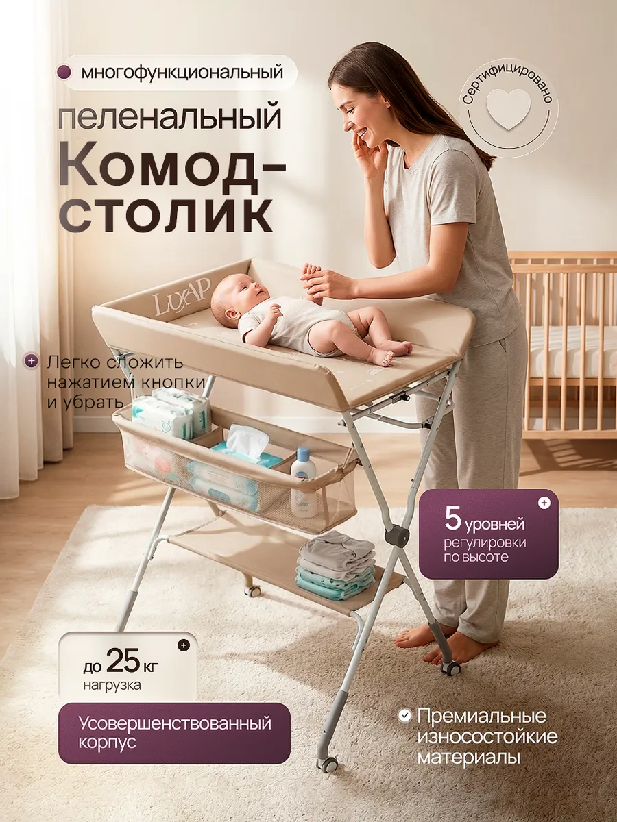 Пеленальный комод для новорожденных пеленальный столик
