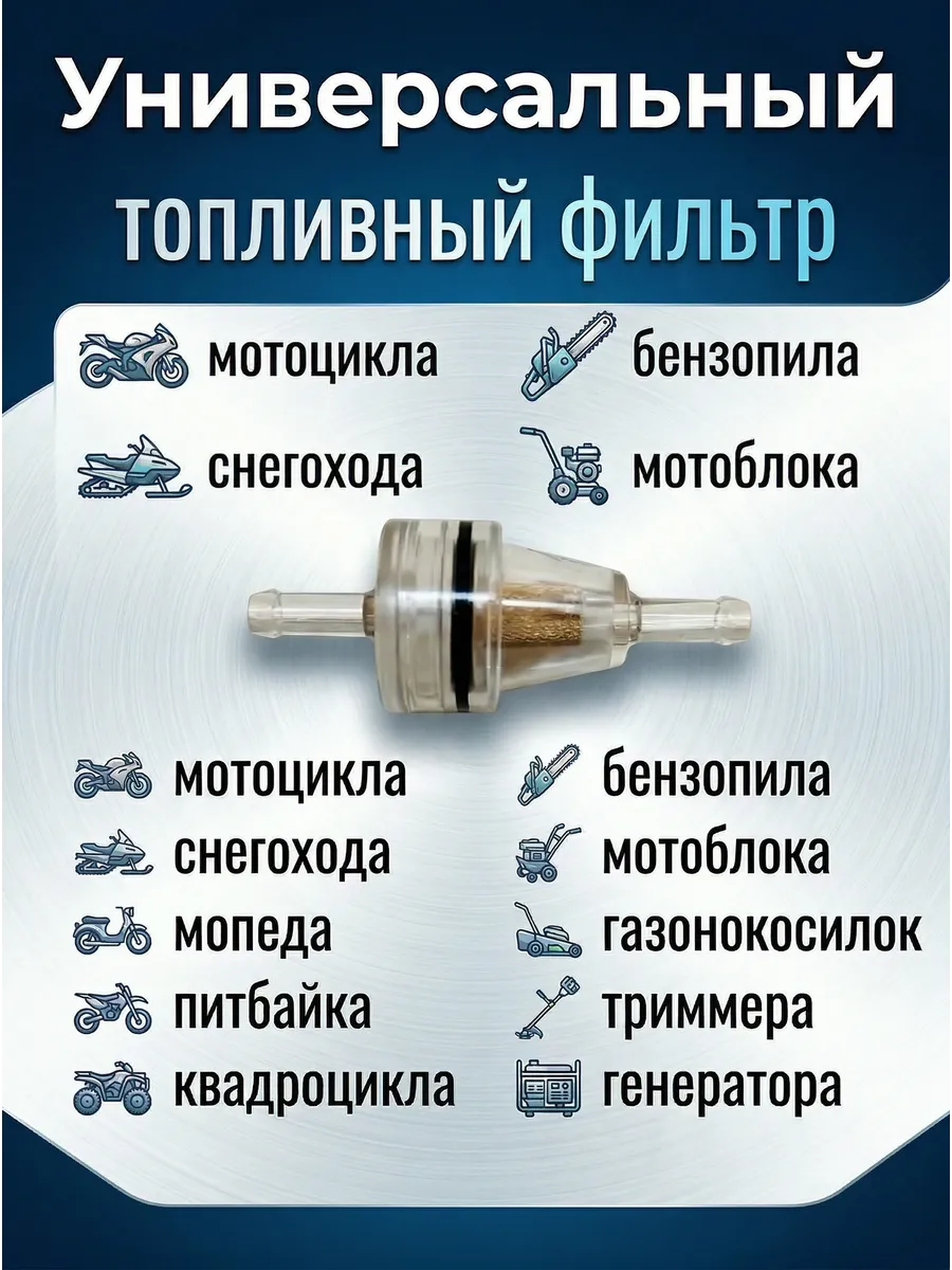 Фильтр топливный для мототехники