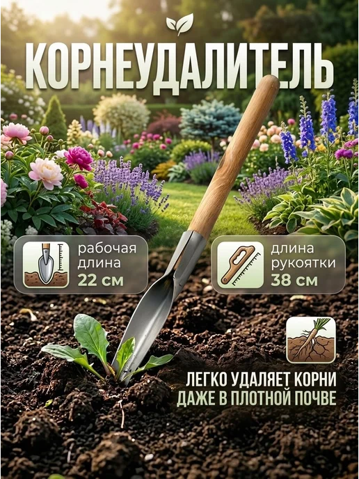 корнеудалитель оцинкованный, серый
