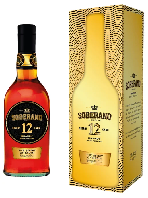 Soberano Brandy Sherry Cask 12 Gran Reserva, вариант