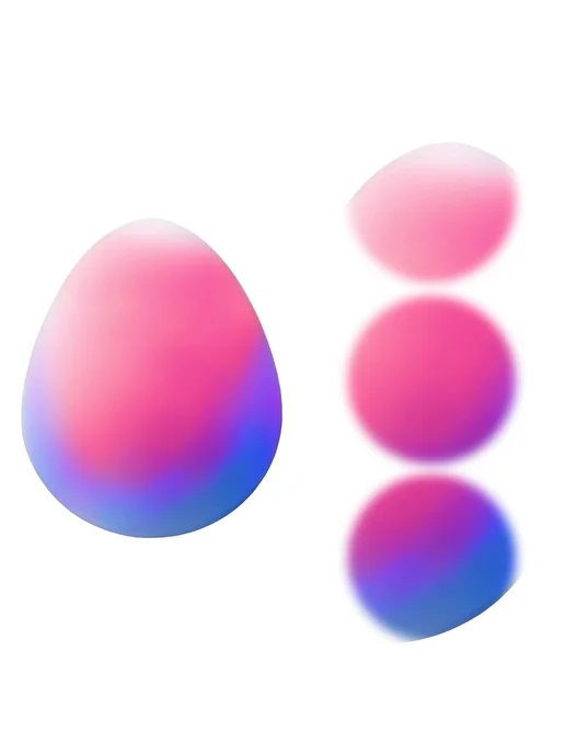 Мягкий антистресс Egg шар, для снятия напряжения, розов, розовый
