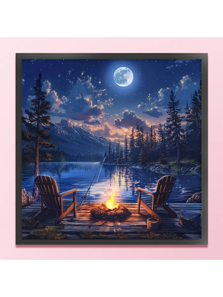 Набор для вышивки Castle 14CT 40x40 см для декорa DIY