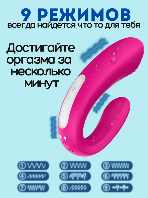 Вибратор кролик женский для взрослых секс игрушка стимулятор, розовый, фото 5