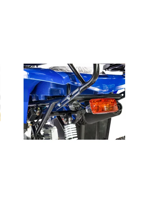 Комплект для сборки Квадроцикл ATV 125 cc (Круглая Фара), синий, фото 7