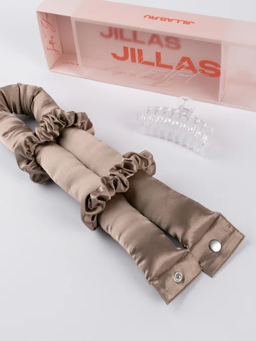 jillas Бигуди для локонов XL basic с мягким наполнителем, коричневый, фото 2
