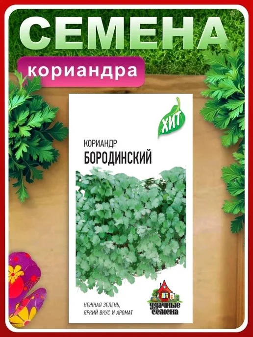 ГАВРИШ Семена кориандр Бородинский, 2 гр, 2 г, фото 2