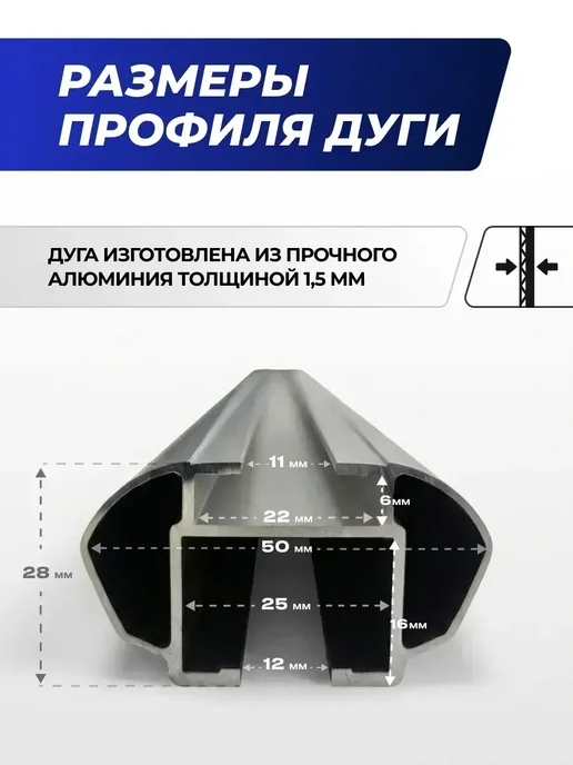 Autodart Багажник Хонда Аккорд 7 2002-2007 седан универсал на крышу, вариант, фото 8