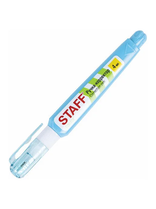STAFF 12шт. Ручка-корректор College 6 мл металлический наконечник, 36 шт, 4 мл, фото 3