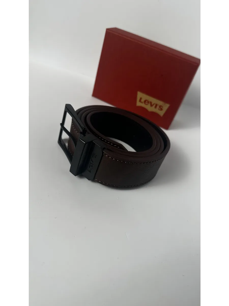 Ремень Levis кожаный