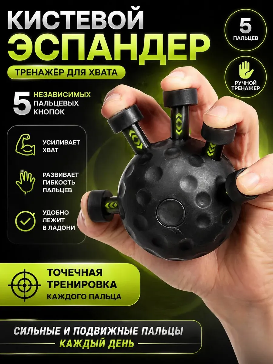 Кистевой эспандер для силы хвата тренажер