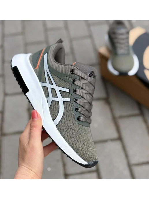 ASICS Кроссовки, зеленый, фото 3