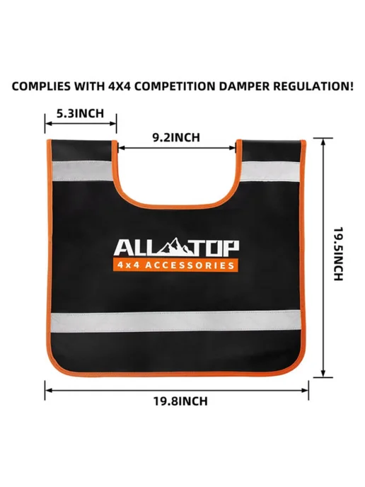 ALL-TOP Гаситель троса с утяжелителем ALLTOP, черный (ATWCD-C), черный, фото 2