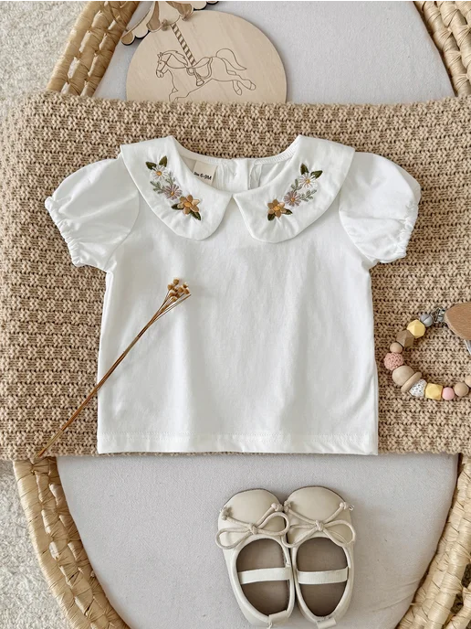 FMPDC baby Футболка для новорожденных, белый