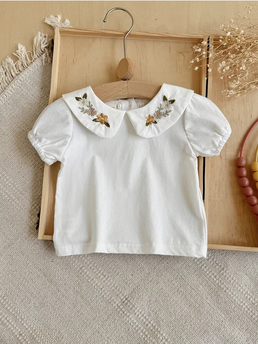 FMPDC baby Футболка для новорожденных, белый, фото 5